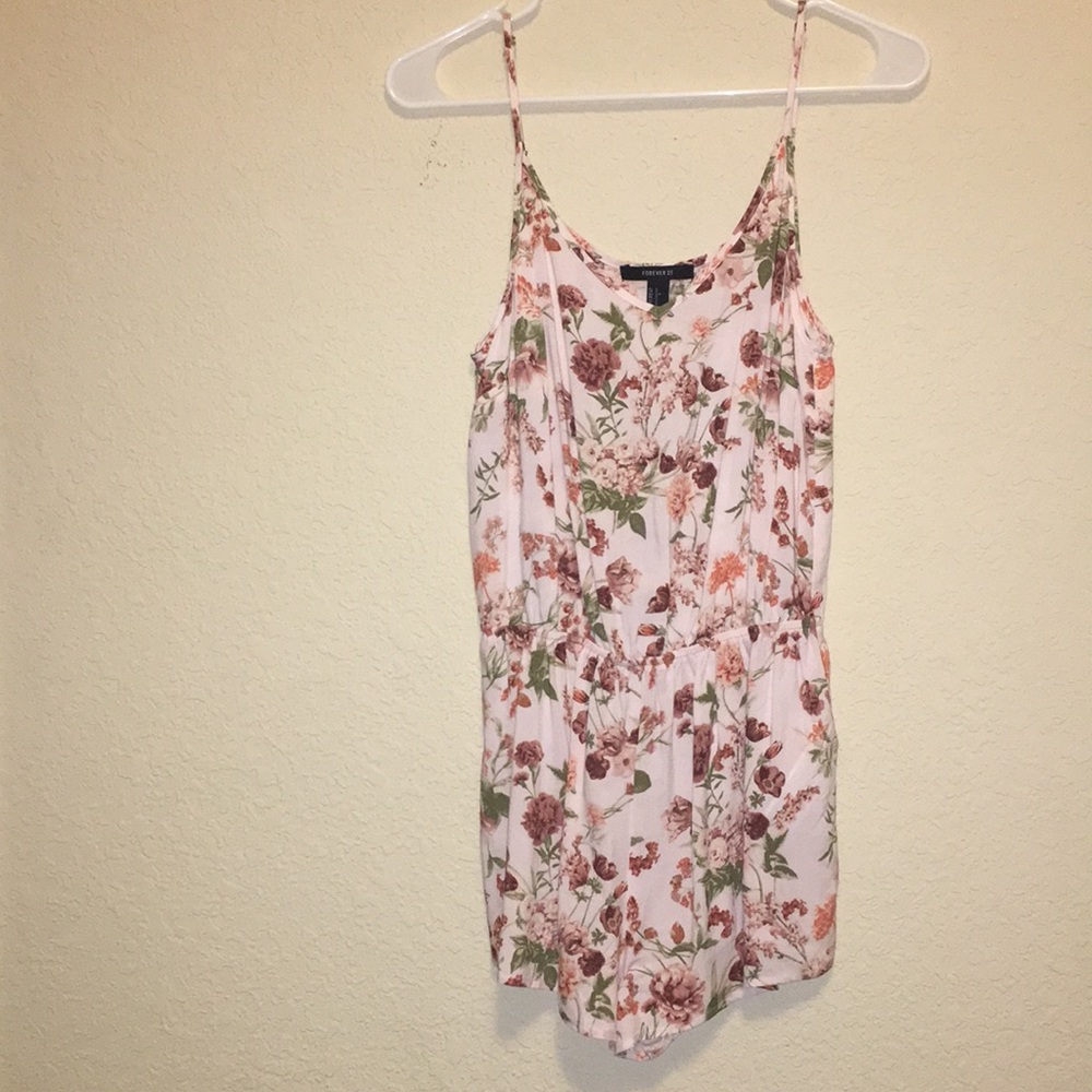 Forever 21 Small Floral Romper